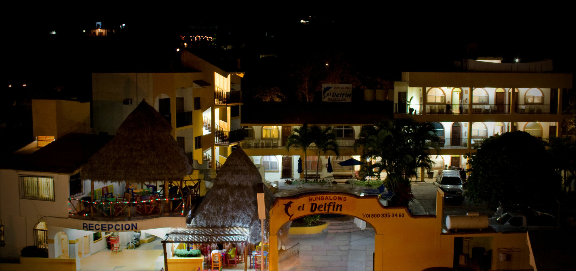 Bungalows El Delfin رينكون دي غوايابيتوس المظهر الخارجي الصورة